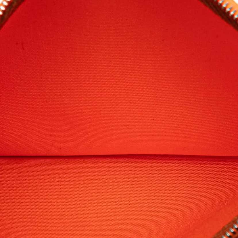 Hermès Toile Herbag Zip 31 Orange Good condition - Box View