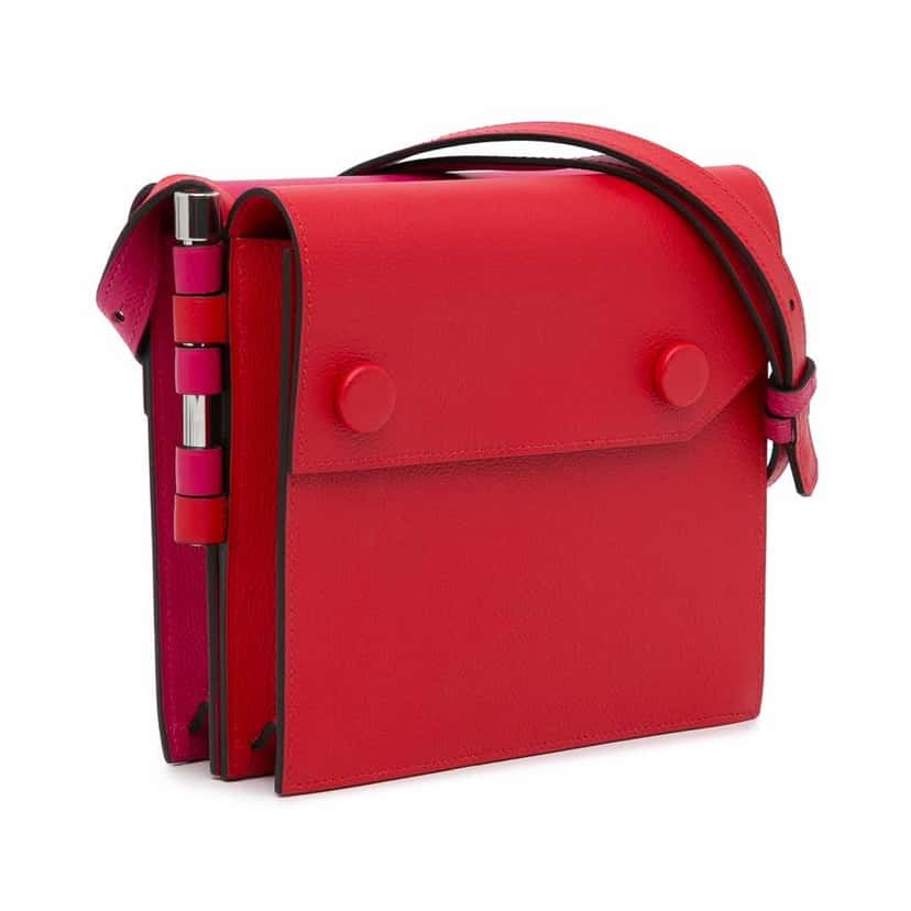 Hermès Evercolor Twins Red Leather Very good condition - Back View