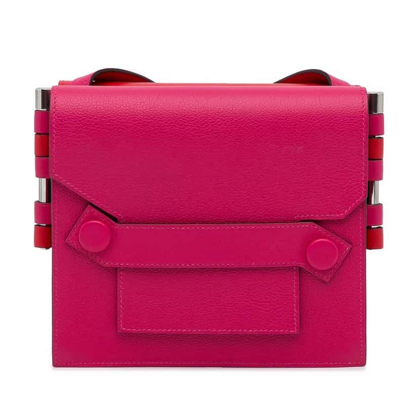 Hermès Evercolor Twins Red Leather Very good condition - Inside View