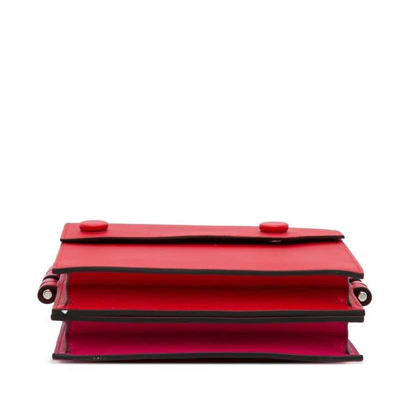 Hermès Evercolor Twins Red Leather Very good condition - Box View
