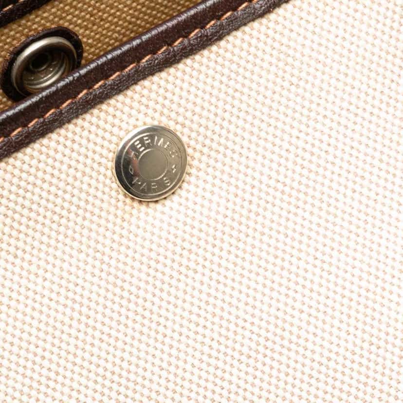 Hermès Toile and Negonda Garden Party 36 Brown Good condition - Box View