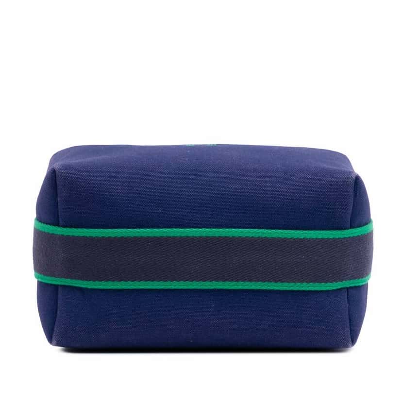 Hermès Small Canvas Bride A Brac Blue Good condition - Inside View