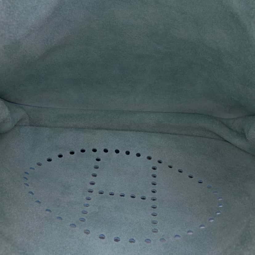 Hermès Clemence Evelyne III 33 Blue Leather Good condition - Model View