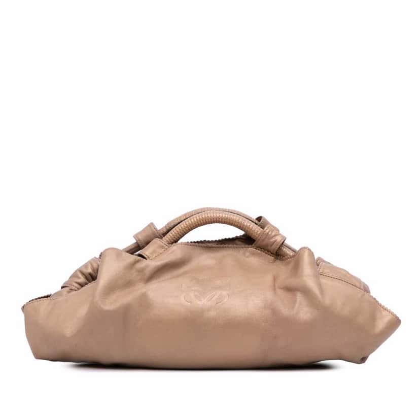 Loewe Nappa Aire Gold Leather Good condition - Front View