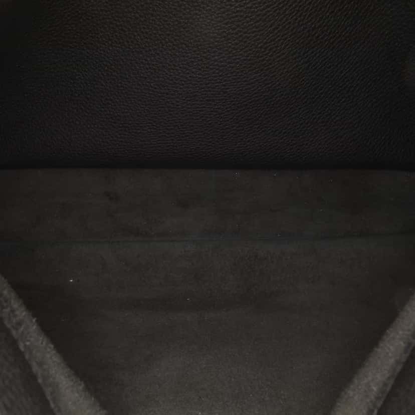 Hermès Togo Sac A Depeches 38 Black Leather Good condition - Box View