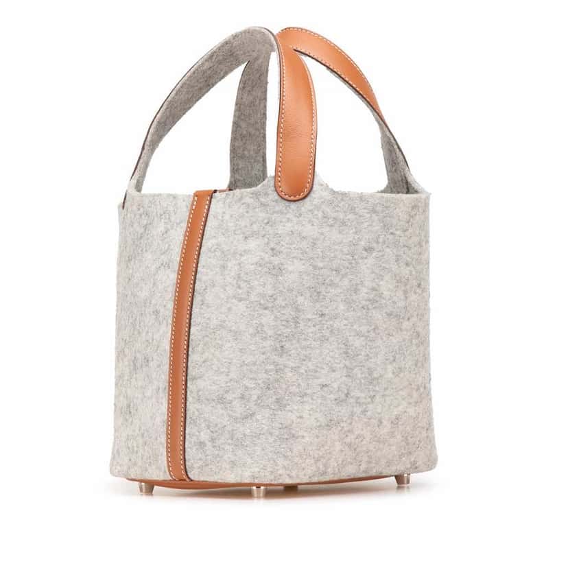 Hermès Feutre and Swift Picotin Lock 18 Other Good condition - Back View