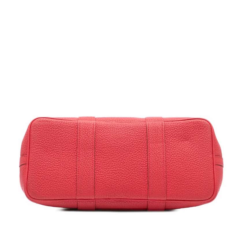 Hermès Toile and Negonda Garden Party 30 Red Good condition - Inside View