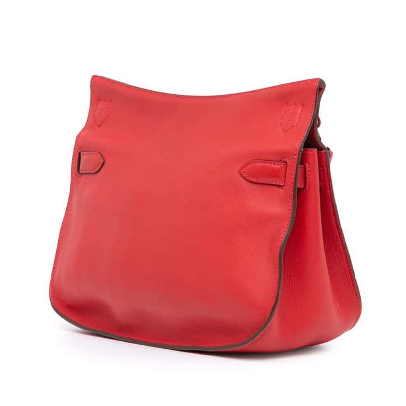 Hermès Swift Jypsiere 28 Red Leather Good condition - Back View