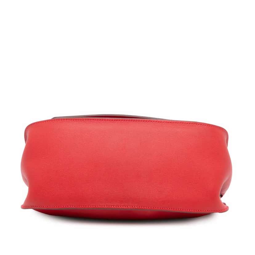 Hermès Swift Jypsiere 28 Red Leather Good condition - Inside View