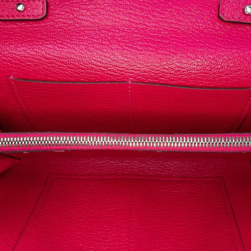 Hermès Chevre Mysore Kelly To Go Wallet Pink Leather Good condition - Model View