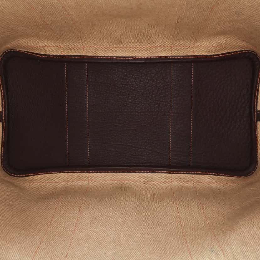 Hermès Toile and Negonda Garden Party 36 Brown Good condition - Model View