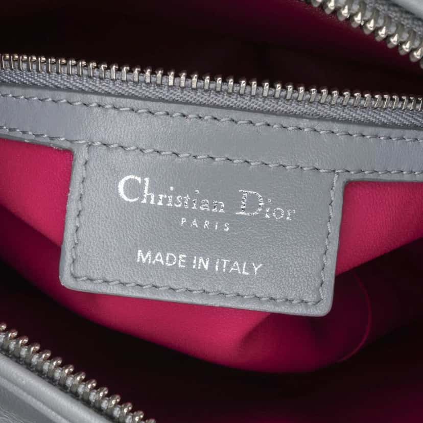 Dior Medium Bicolor Lambskin Cannage Lady Dior Other Leather Good condition - Box View