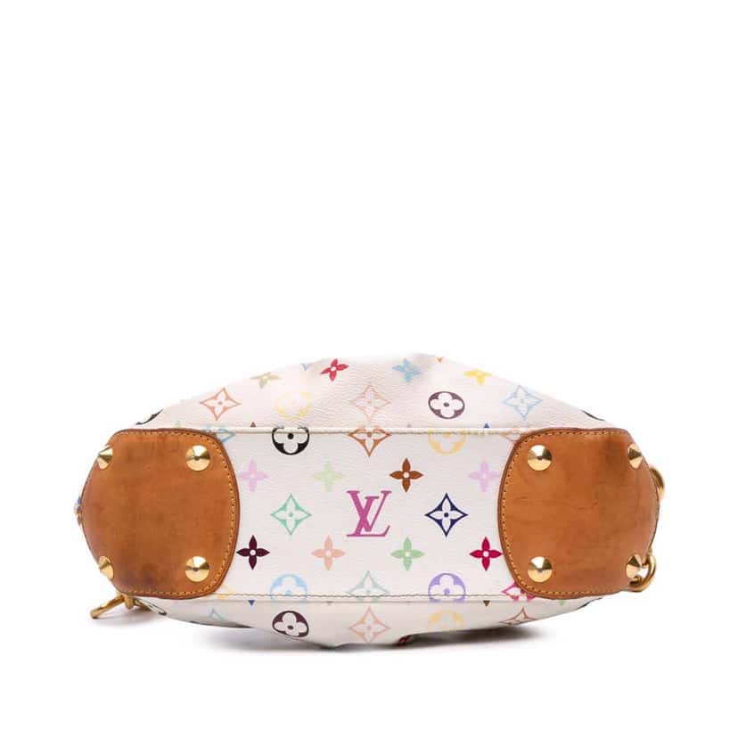 Louis Vuitton Monogram Multicolore Judy PM White Canvas Fair condition - Inside View