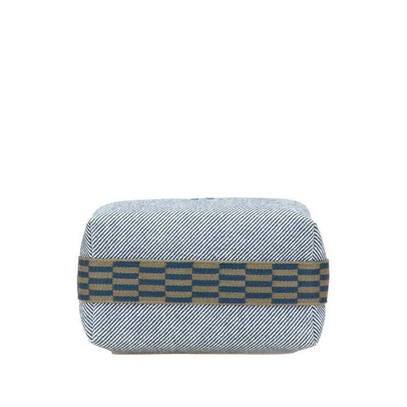 Hermès Small Wool Bride A Brac H Natte Case Blue Good condition - Inside View