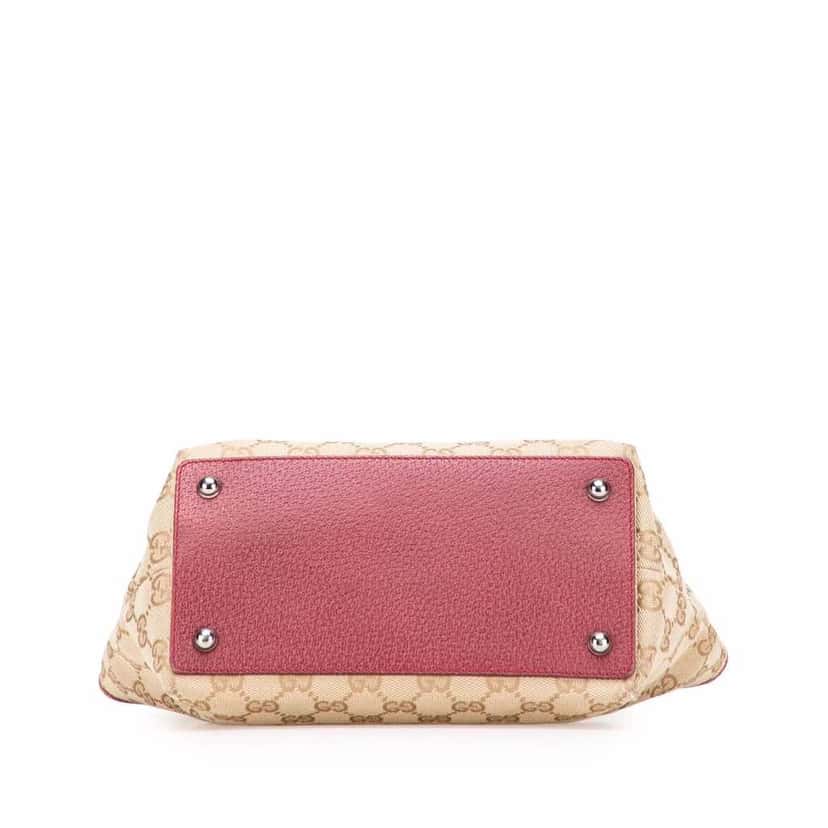 Gucci GG Canvas Eclipse Handbag Brown Good condition - Inside View