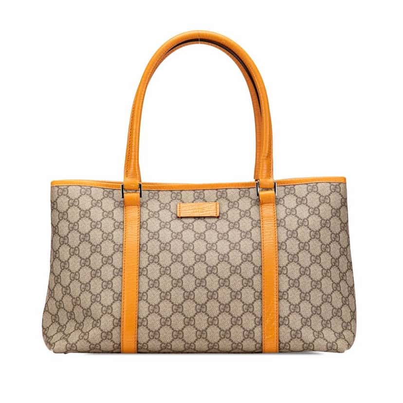 Gucci GG Supreme Joy Tote Brown Good condition - Front View