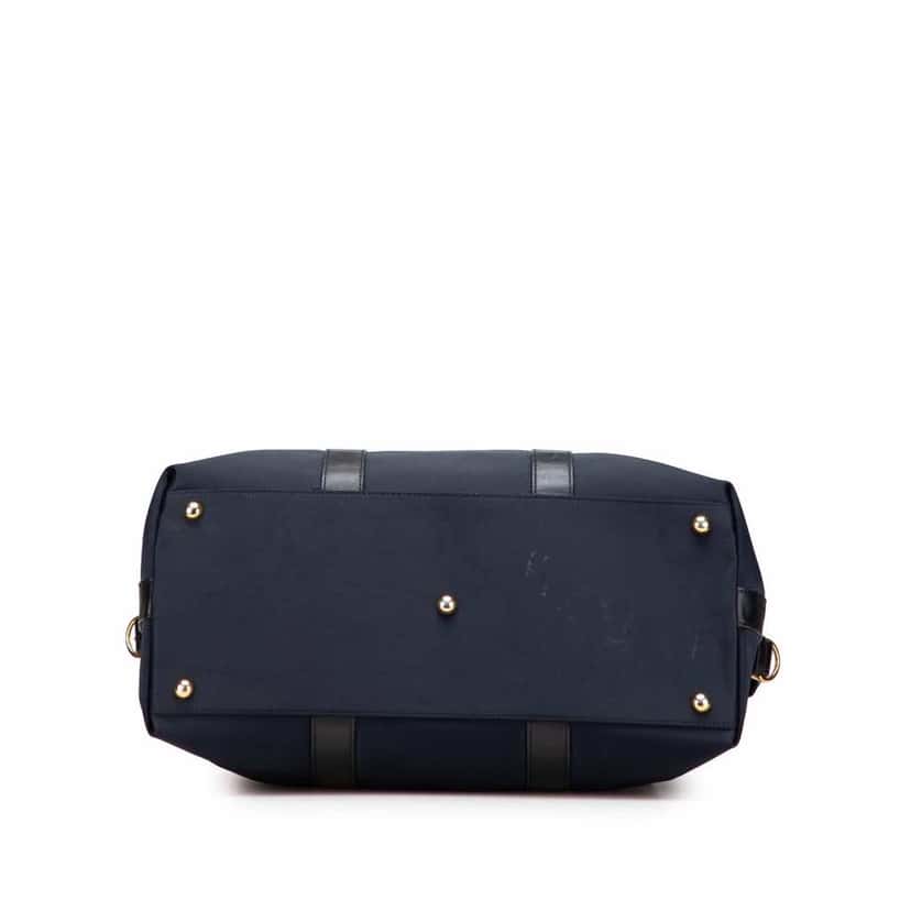 Yves Saint Laurent Nylon Travel Bag Blue Good condition - Inside View