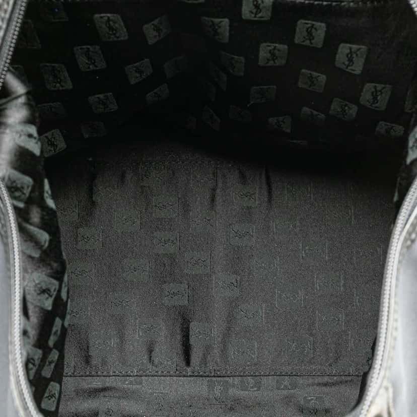 Yves Saint Laurent Nylon Travel Bag Blue Good condition - Model View