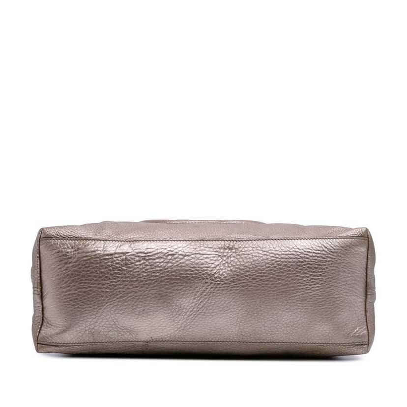 Gucci Medium Leather Soho Chain Tote Gold Leather Good condition - Inside View