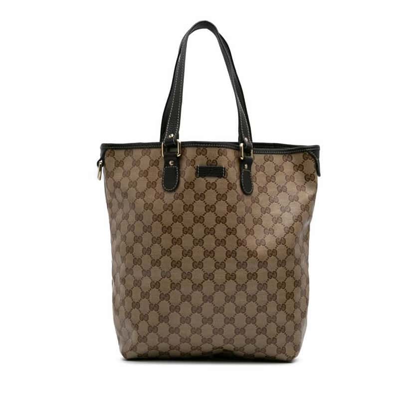 Gucci GG Crystal Tote Brown Good condition - Front View
