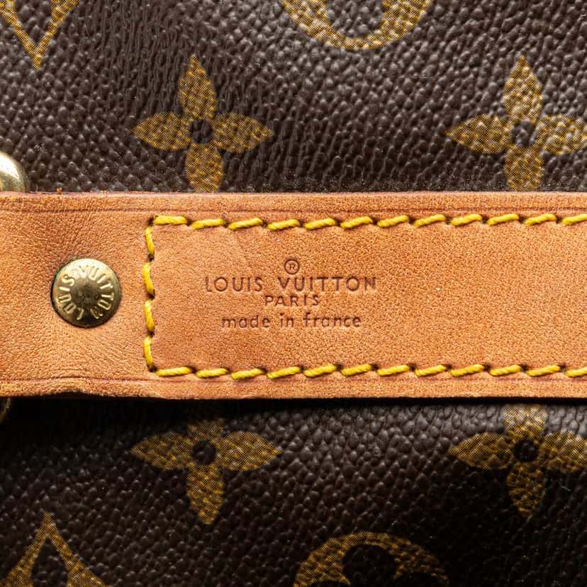Louis Vuitton Monogram Keepall Bandouliere 55 Brown Canvas Good condition - Box View