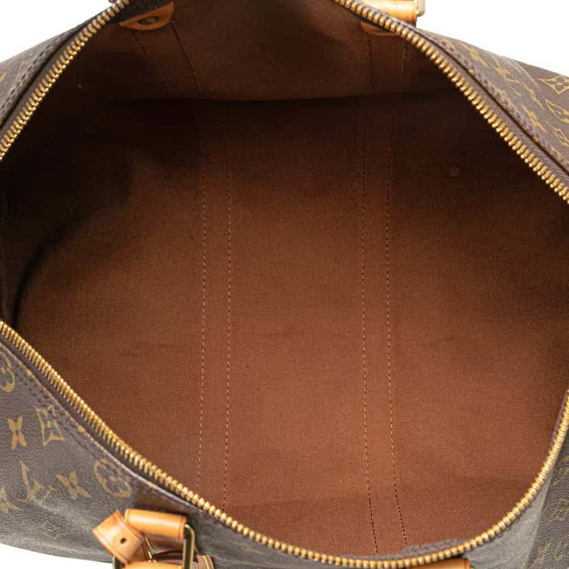 Louis Vuitton Monogram Keepall 45 Brown Canvas Good condition - Model View