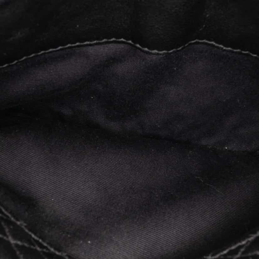 Saint Laurent Quilted Lambskin Victoire Camera Bag Black Leather Good condition - Box View
