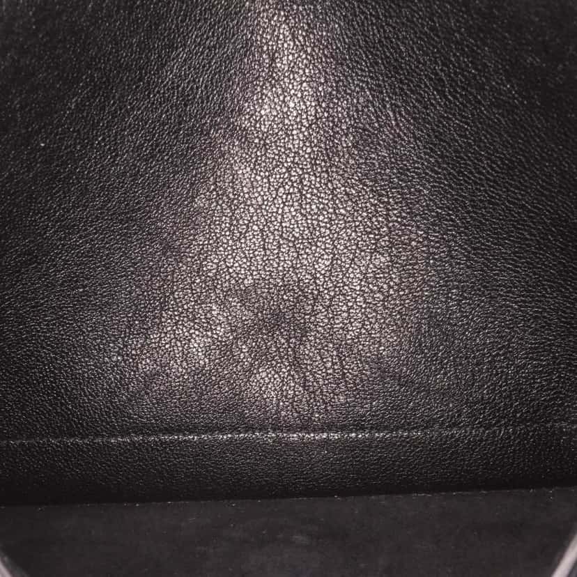 Saint Laurent Calfskin Monogram Book Bag Black Leather Good condition - Box View