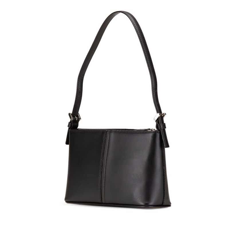 Burberry Leather Shoulder Bag Black Leather Good condition - Back View