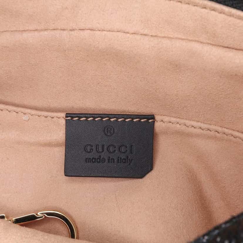 Gucci Mini Suede Ophidia Crossbody Red Leather Good condition - Box View
