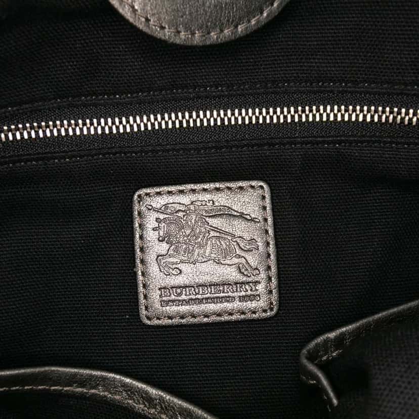 Burberry Shimmer Check Canvas Tote Other Very good condition - Box View