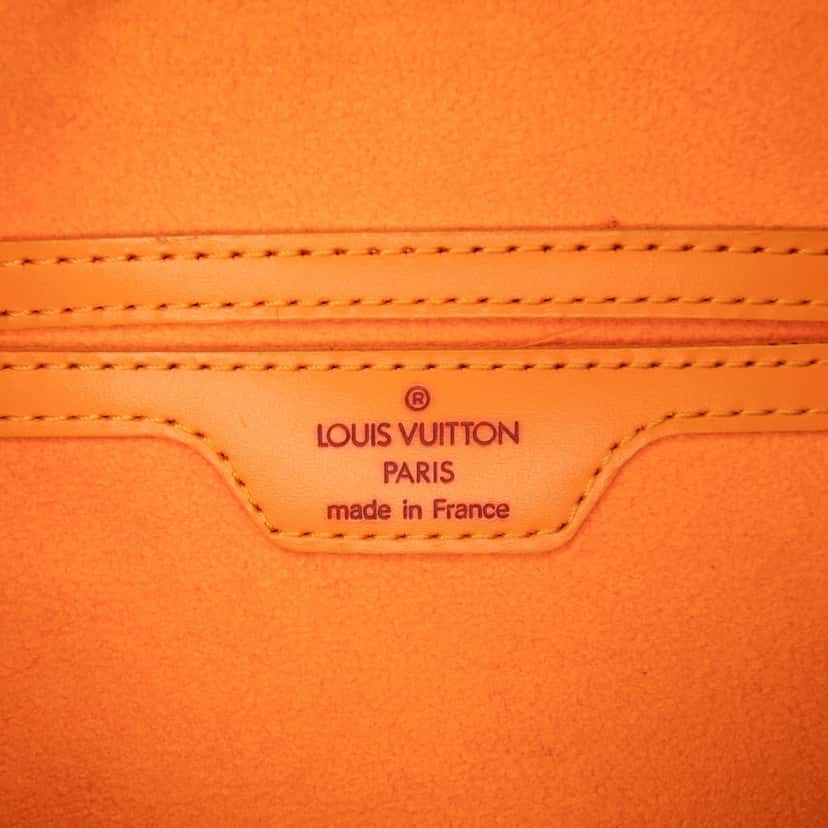 Louis Vuitton Epi Soufflot Orange Leather Good condition - Box View