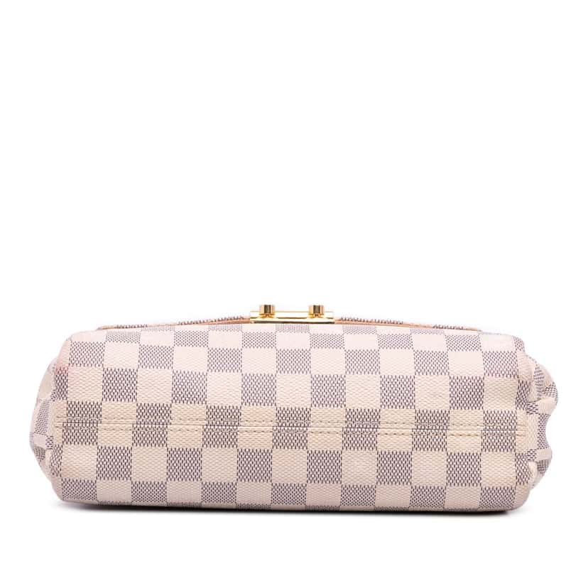 Louis Vuitton Damier Azur Croisette White Canvas Good condition - Inside View