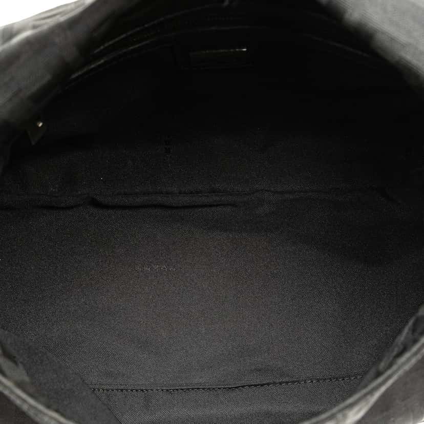 Fendi Zucca Canvas Mamma Forever Black Canvas Good condition - Model View