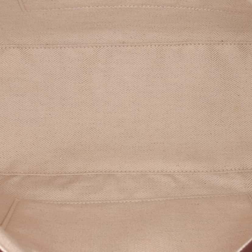 Loewe Medium Canvas and Leather Puzzle Satchel Red Canvas Good condition - Model View