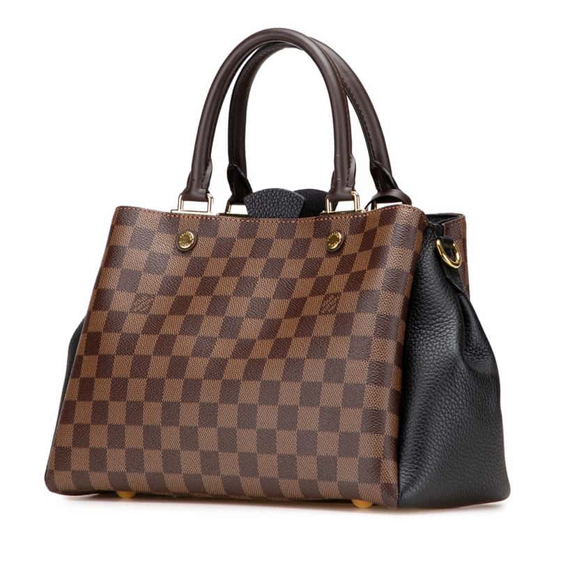 Louis Vuitton Damier Ebene Brittany Black Canvas Good condition - Back View