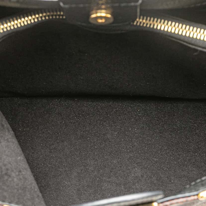 Louis Vuitton Damier Ebene Brittany Black Canvas Good condition - Box View
