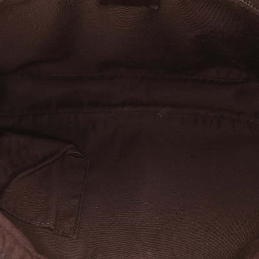 Gucci GG Supreme Crossbody Brown Canvas Good condition - Model View