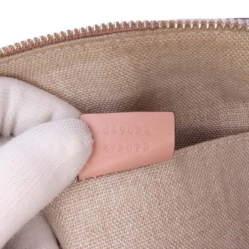 Gucci Mini Microguccissima Dome Satchel Pink Leather Good condition - Box View