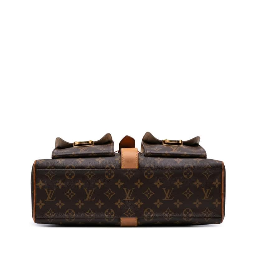 Louis Vuitton Monogram Manhattan GM Brown Canvas Good condition - Inside View