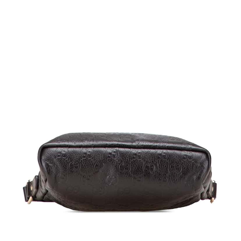 Gucci Guccissima Crossbody Brown Leather Good condition - Inside View