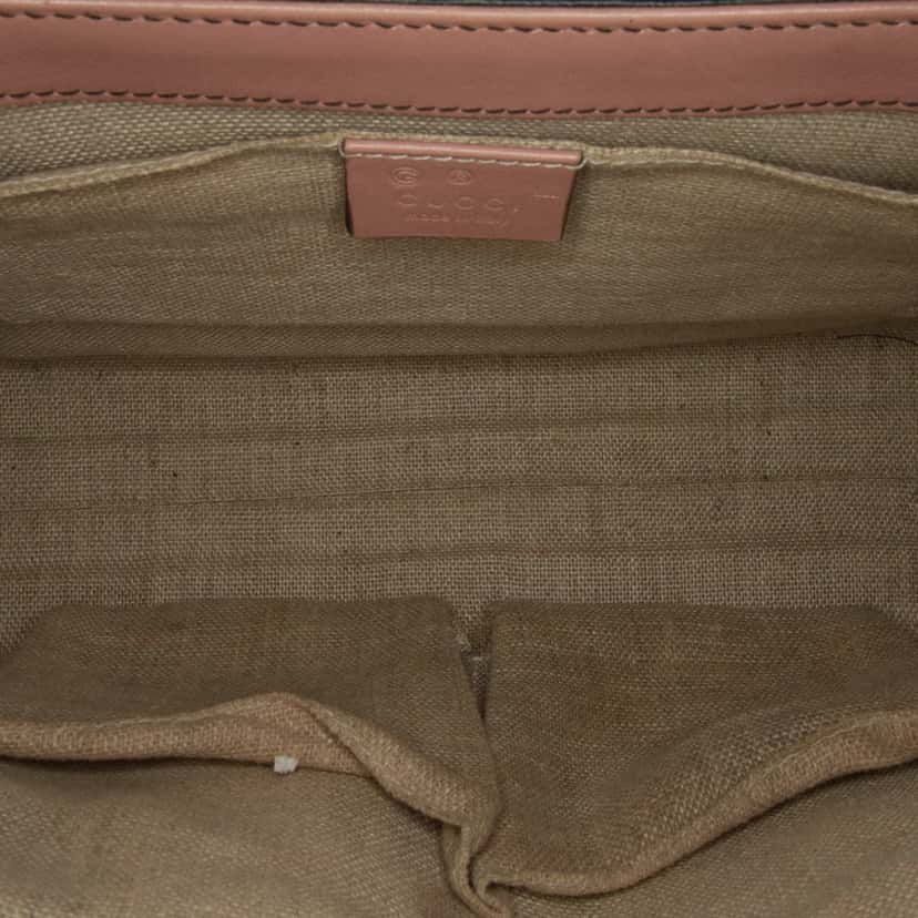 Gucci Medium Microguccissima Emily Shoulder Bag Pink Leather Fair condition - Model View