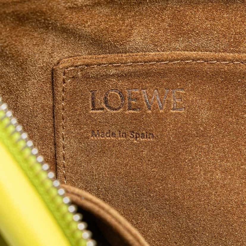 Loewe Small Leather Missy Satchel Yellow Leather Very good condition - Box View