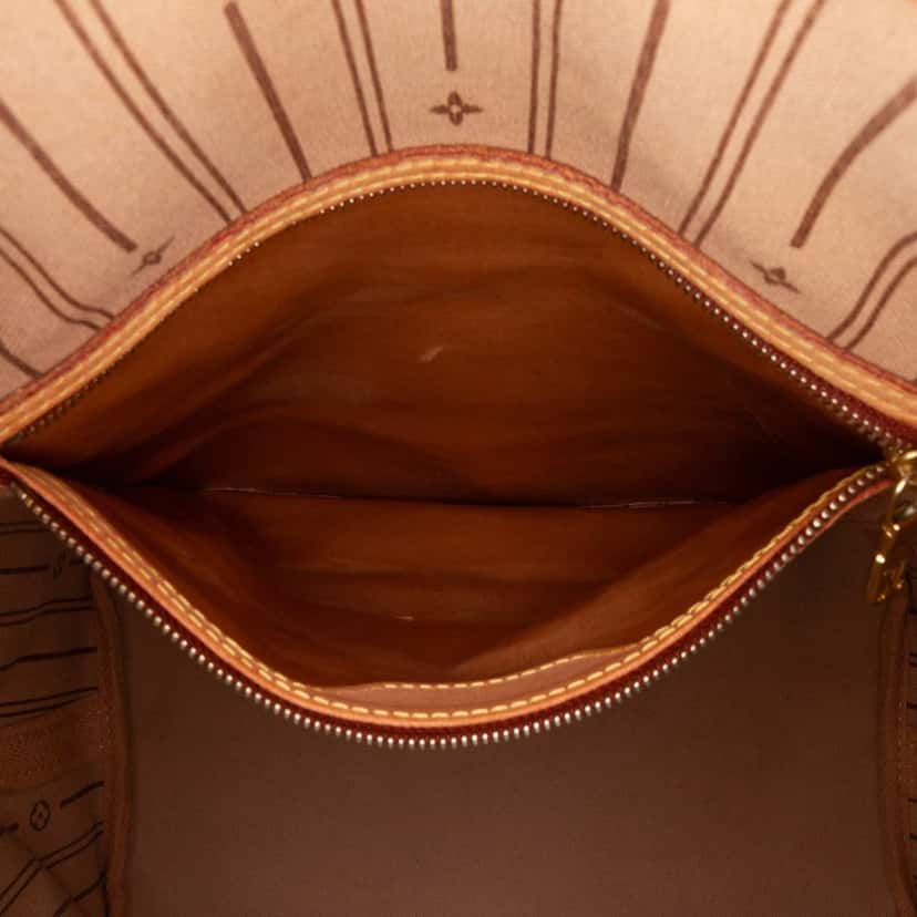 Louis Vuitton Monogram Neverfull MM Brown Canvas Good condition - Box View
