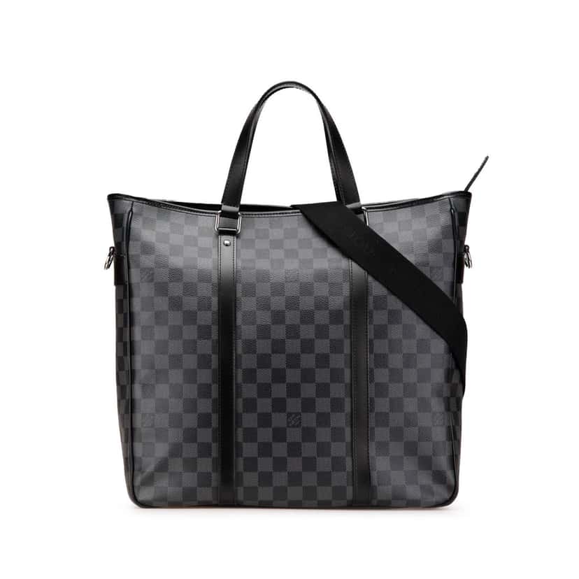 Louis Vuitton Damier Graphite Tadao PM Black Canvas Good condition - Front View