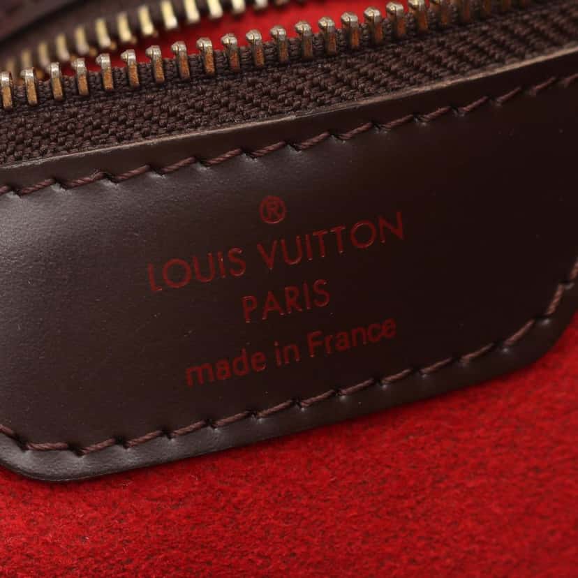 Louis Vuitton Damier Ebene Hampstead MM Brown Canvas Good condition - Back View
