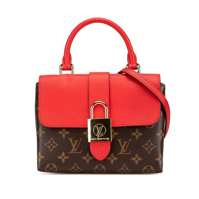 Louis Vuitton Monogram Locky BB Brown Canvas Good condition - Front View