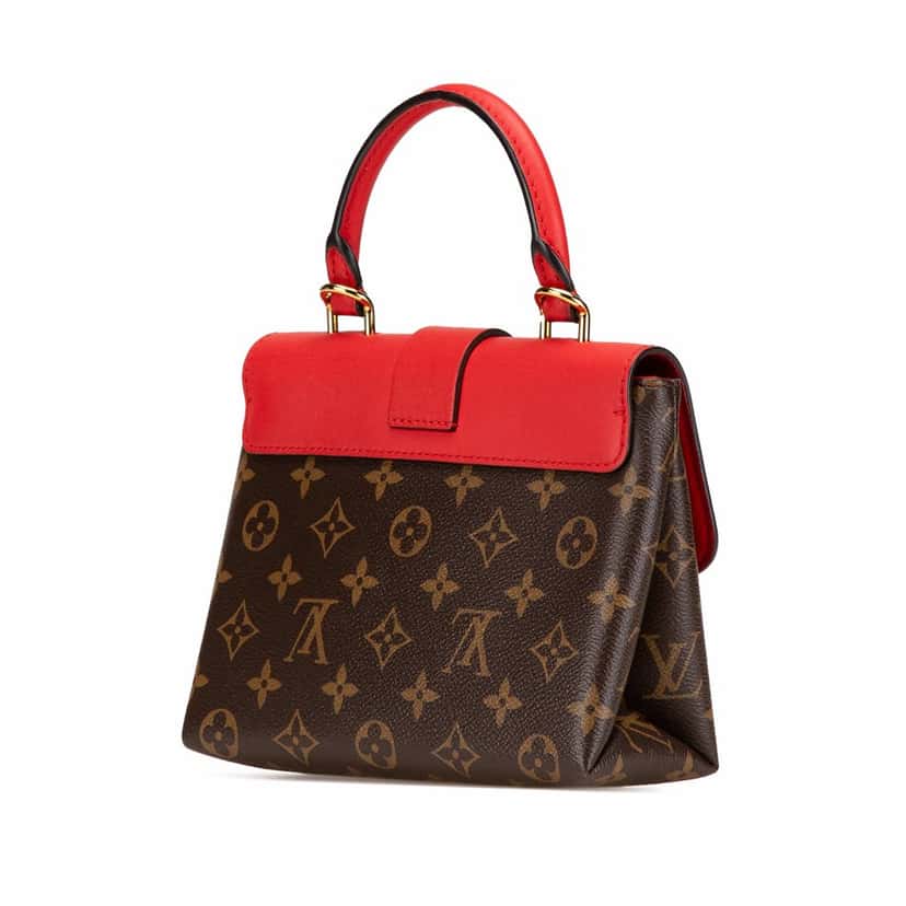 Louis Vuitton Monogram Locky BB Brown Canvas Good condition - Back View