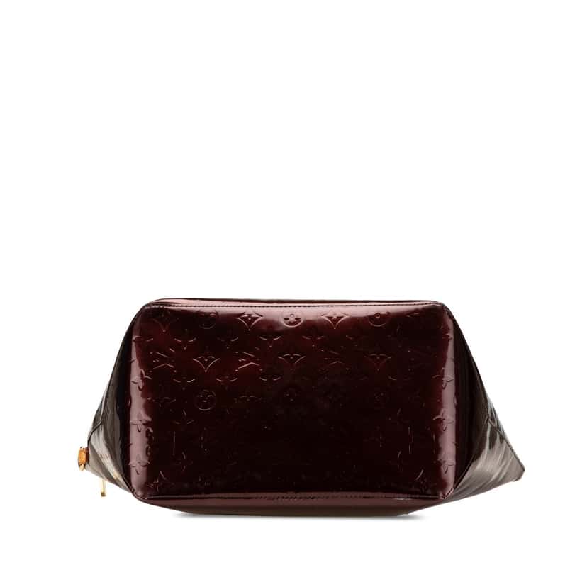Louis Vuitton Monogram Vernis Bellevue GM Purple Leather Good condition - Inside View