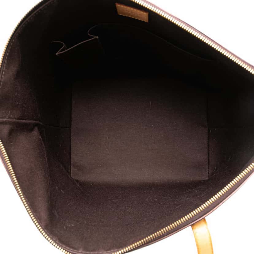 Louis Vuitton Monogram Vernis Bellevue GM Purple Leather Good condition - Model View